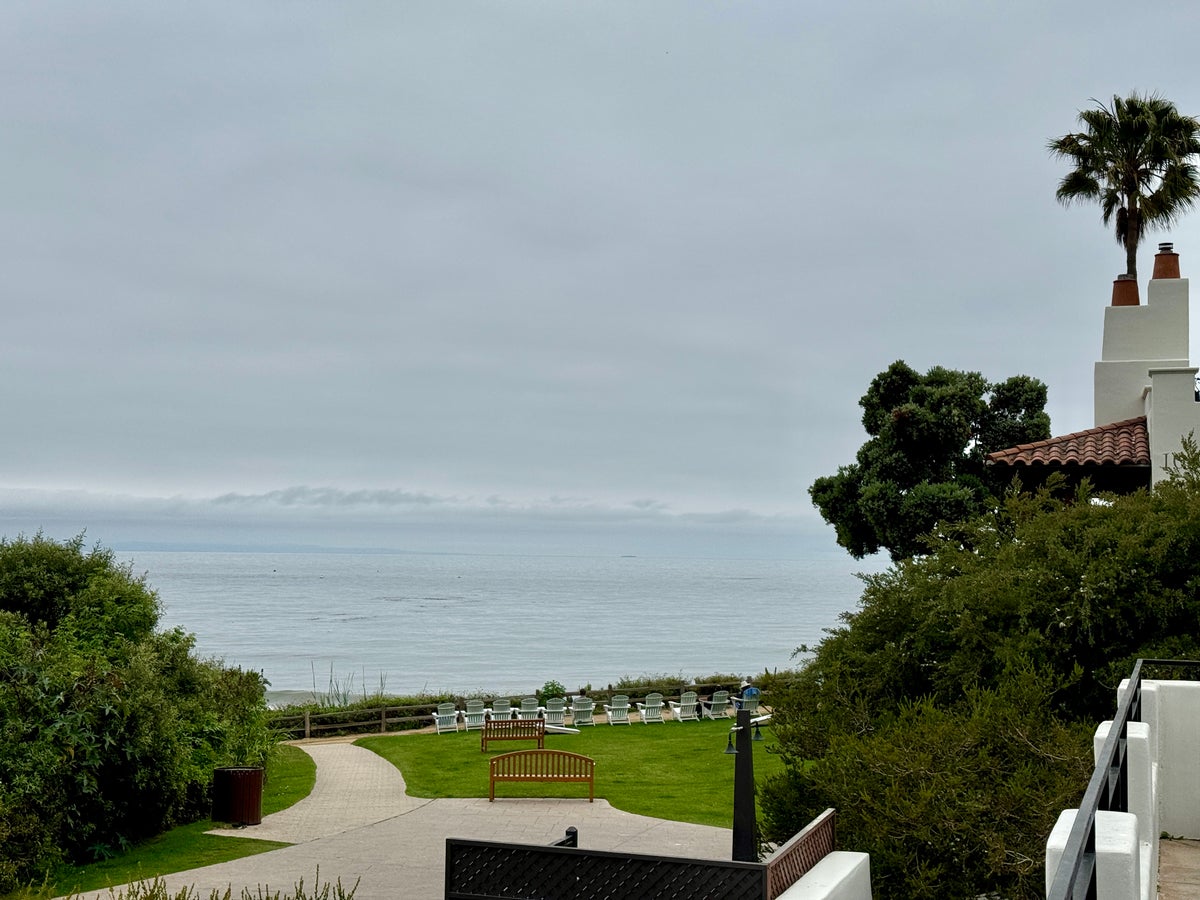 Ritz Carlton Bacara Santa Barbara View From Sundeck