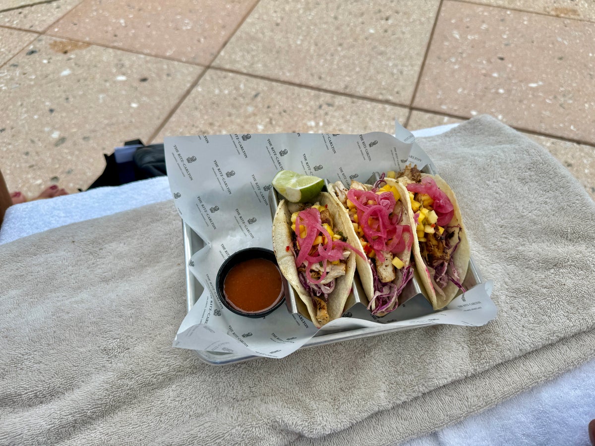 Ritz Carlton Orlando Grande Lakes Pool Tacos