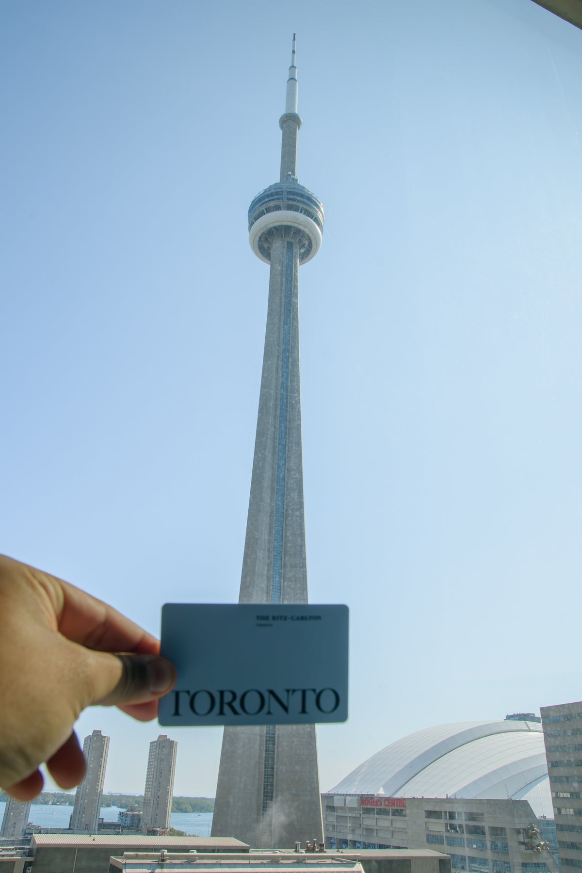 Ritz Carlton Toronto with CN Tower