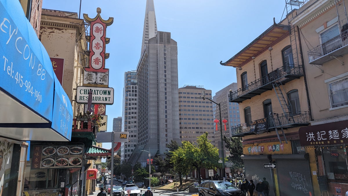 San Francisco Hilton Financial District location Chinatown