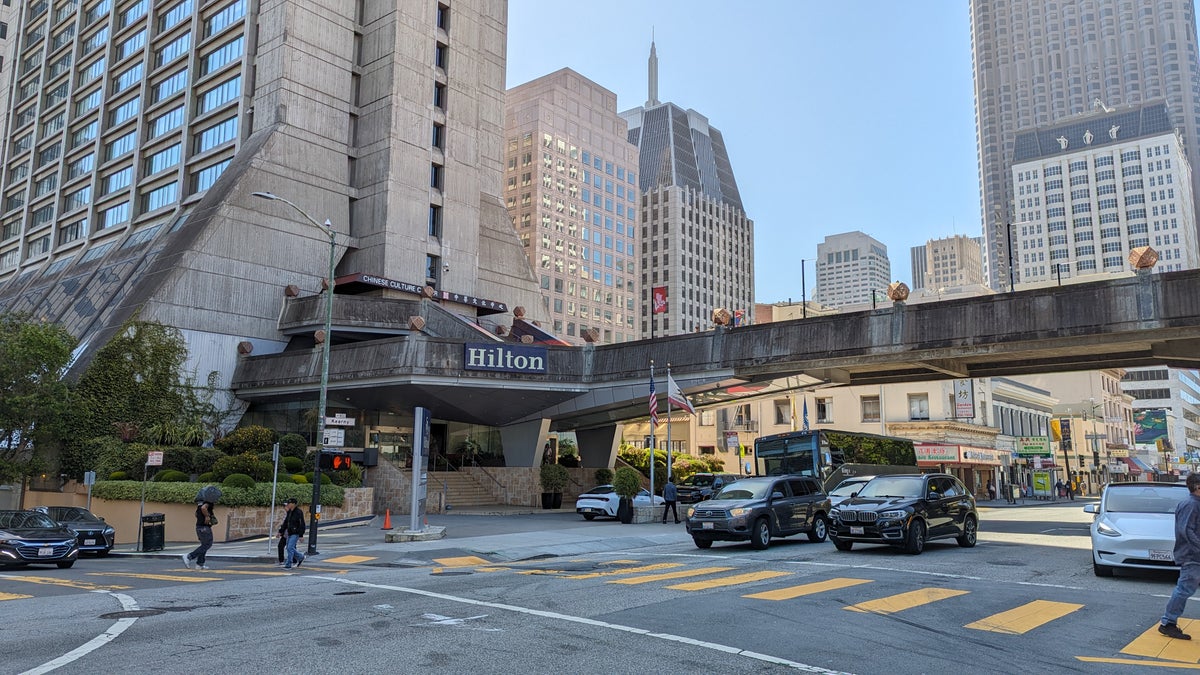 San Francisco Hilton Financial District street view