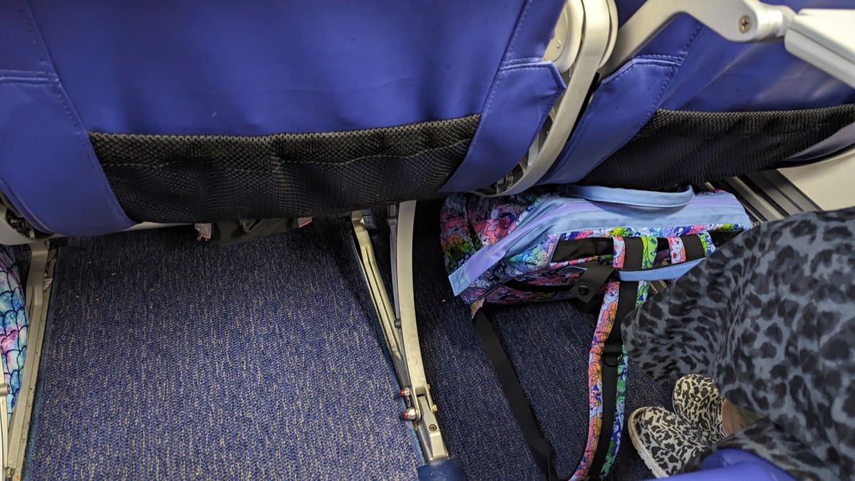 Southwest MCO to HOU seats legroom