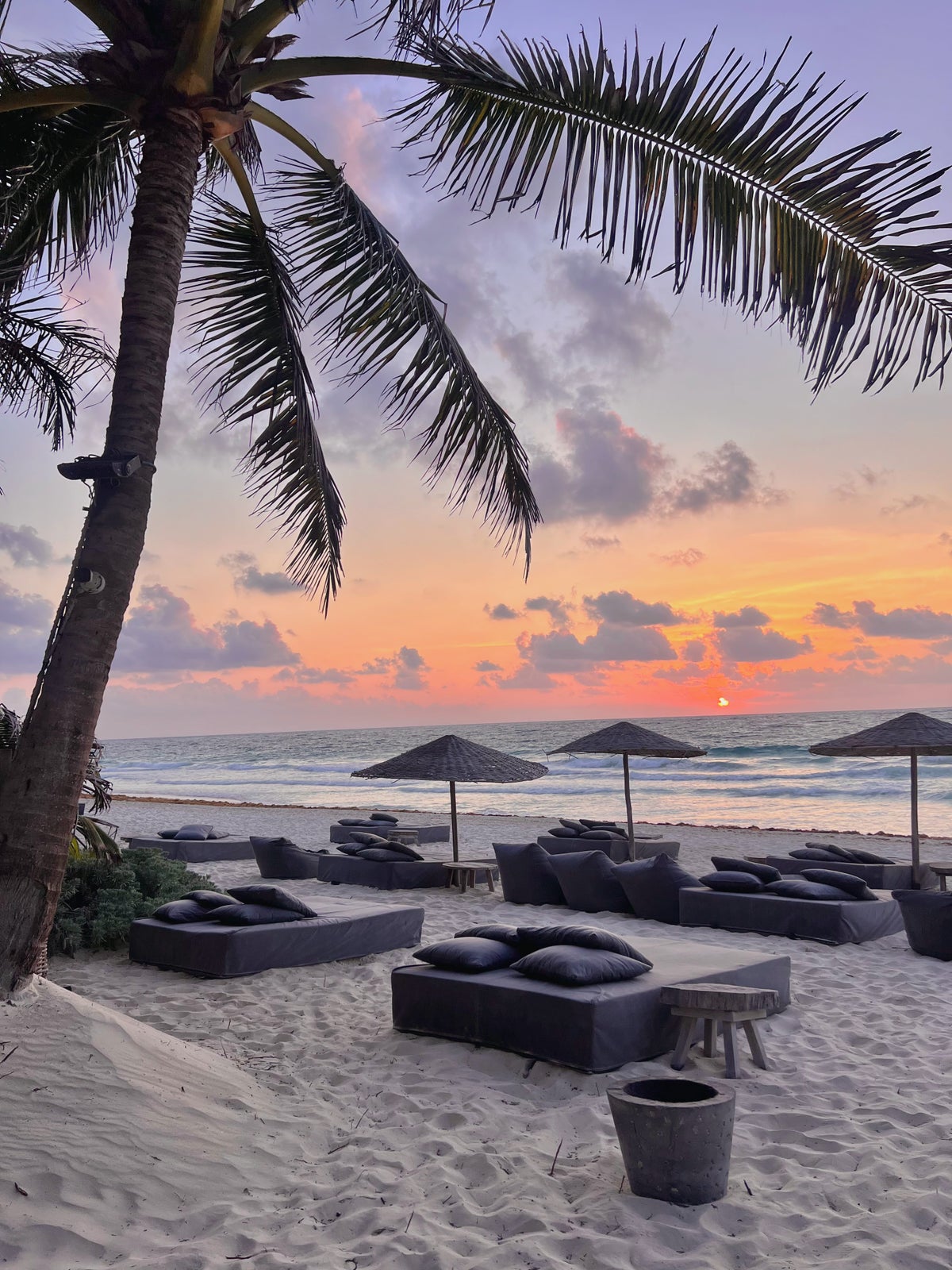 Sunset in Tulum