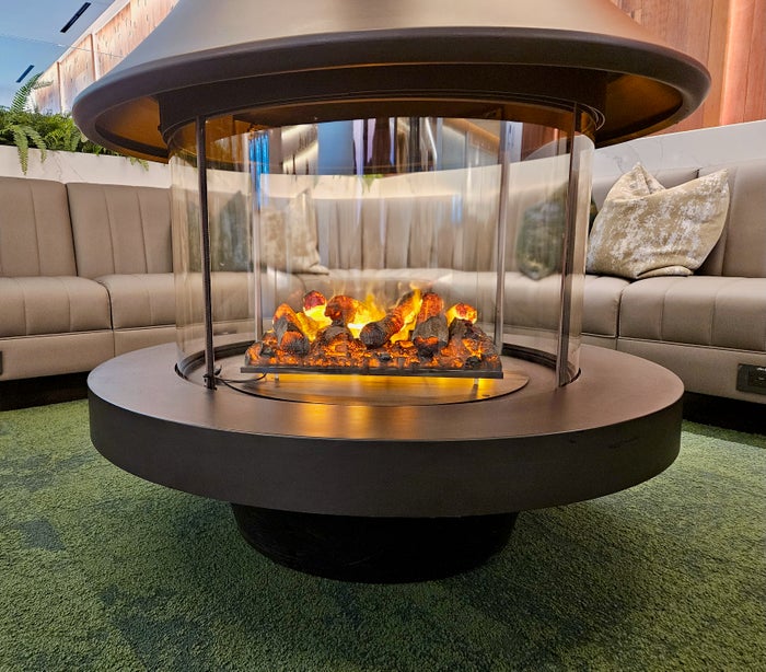 The Club SFO fire pit The Club SFO fire pit