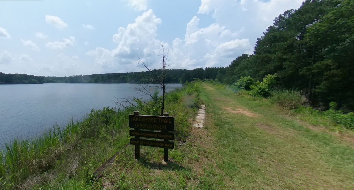 Tyler State Park Texas Lake Shore Trail