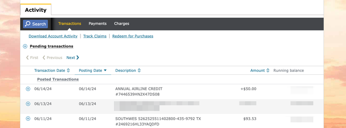 Wells Fargo Airline Credit