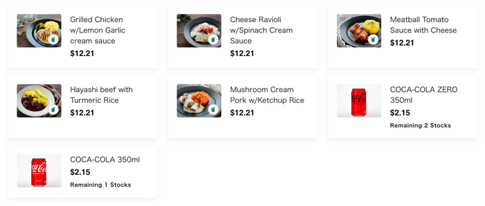 Zipair LAX NRT preorder meal options