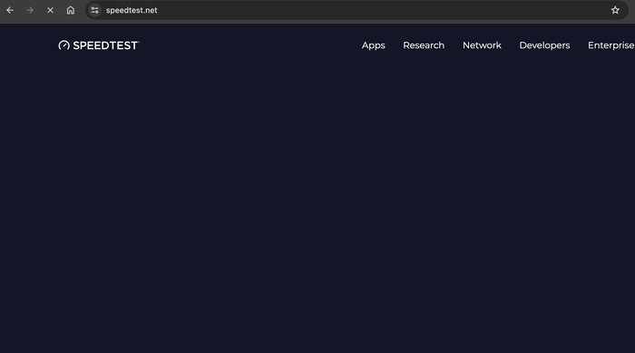Zipair LAX NRT speed test wont load