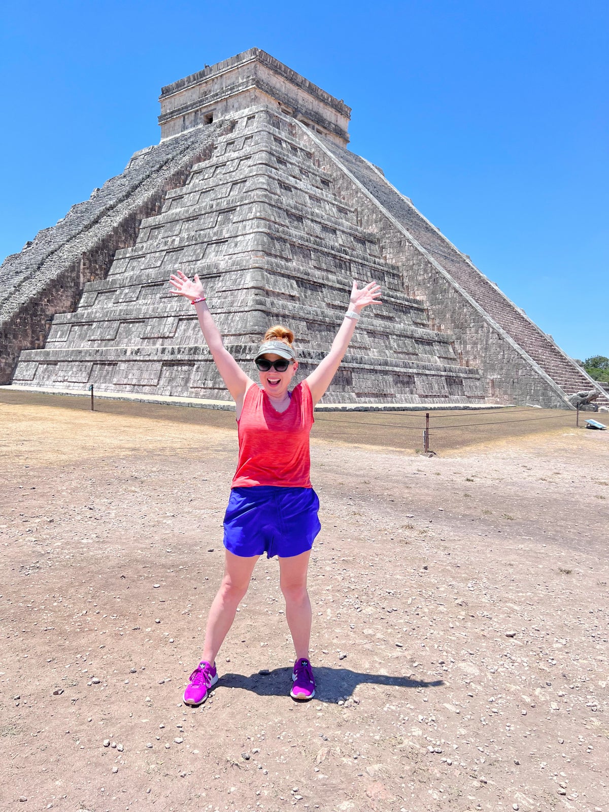 Katie at Chichen Itza