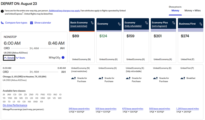 united airlines fare classes 2024 united airlines fare classes 2024