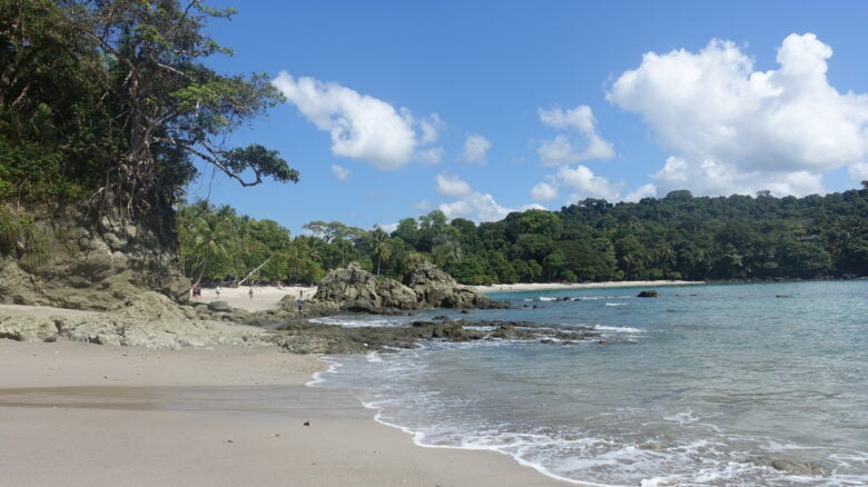 A beach in Costa Rica.