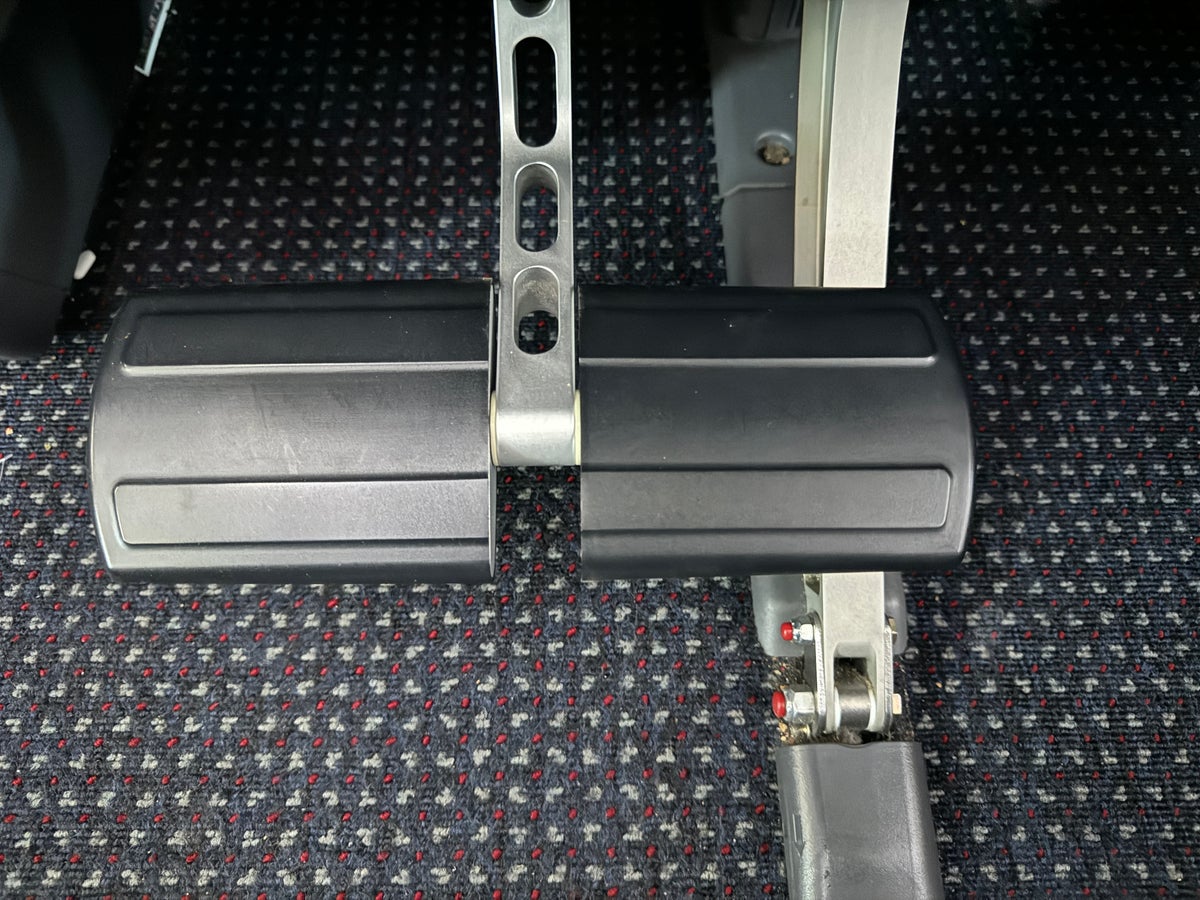 AA Premium Economy 787 Footrest