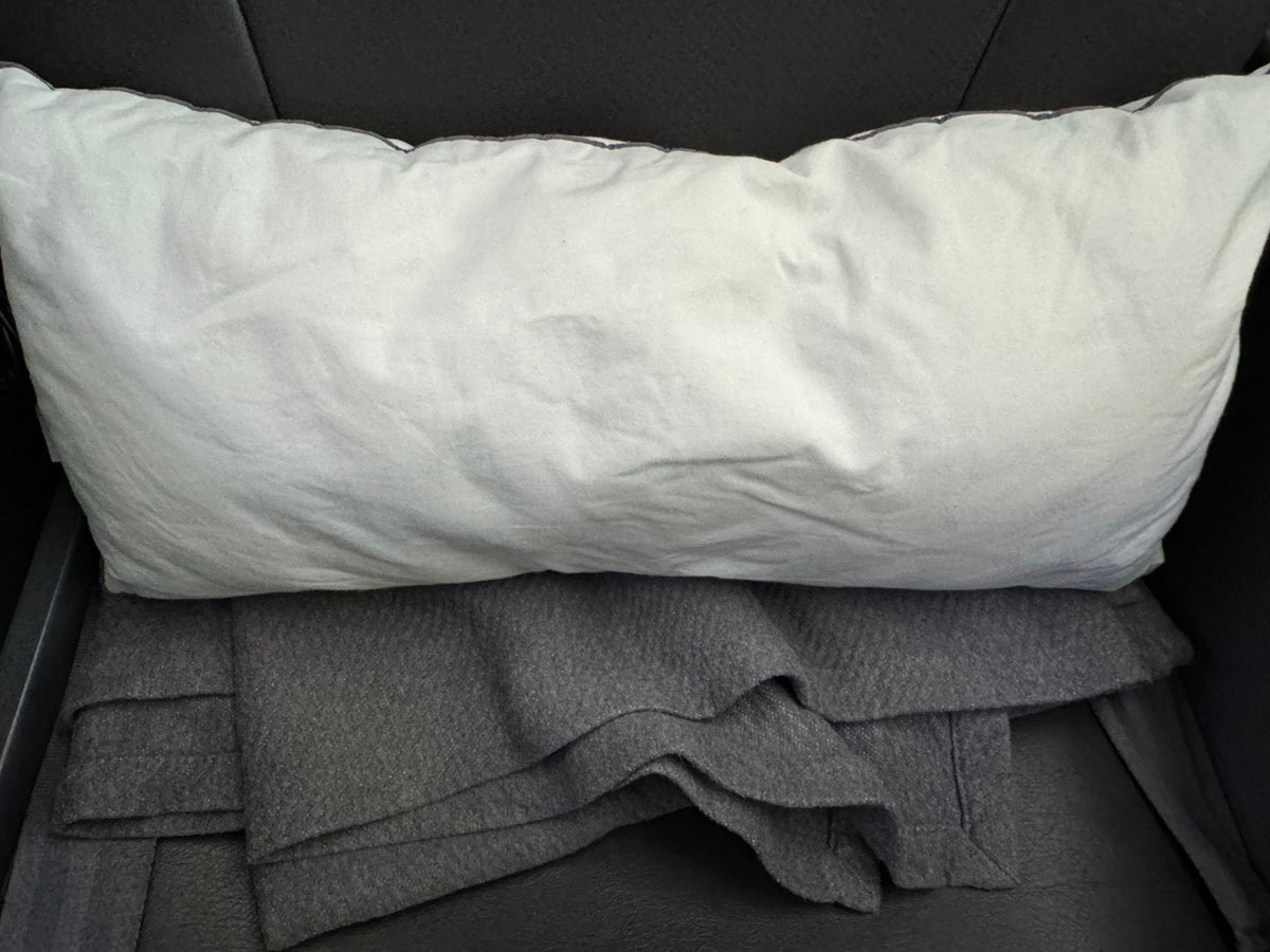 AA Premium Economy Pillow and Blanket