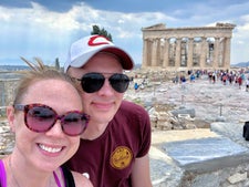 At the Acropolis in Athens