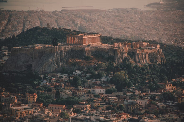 Acropolis in Greece