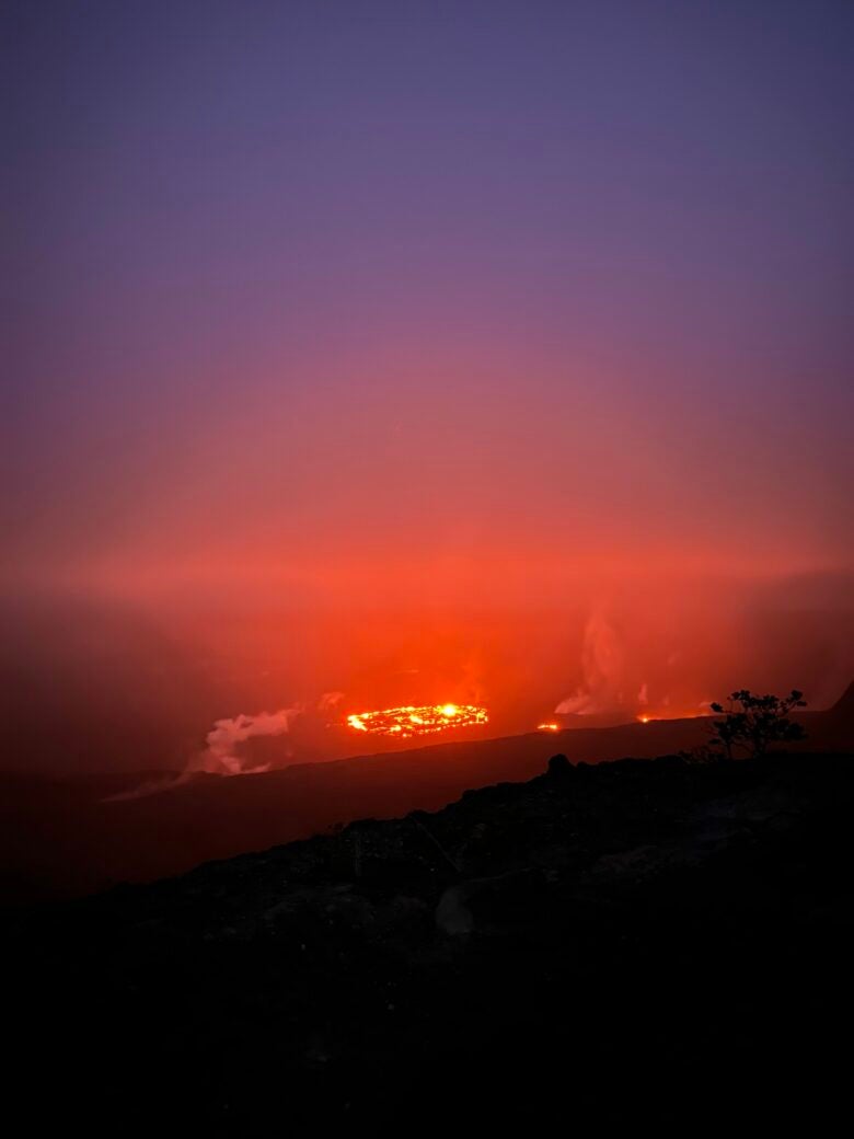 Active Volcano in Hawaii