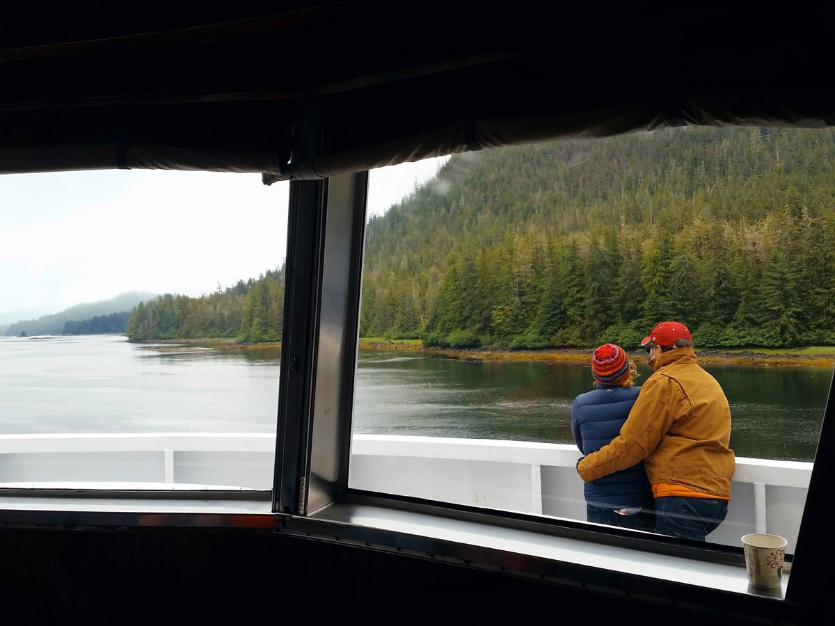 Alaska Marine Highway Couple