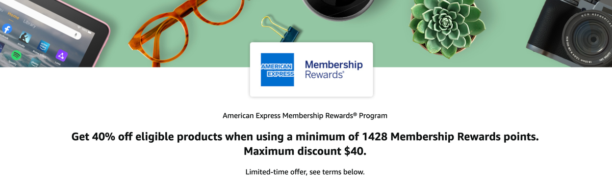 Amazon American Express discount with point minimum