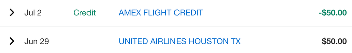 Amex 50 hilton aspire airline credit United TravelBank Amex 50 hilton aspire airline credit United TravelBank