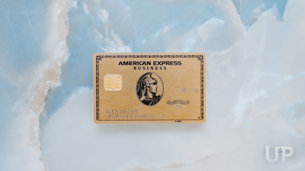 Amex Gold Blue Marble Background Upgraded Points LLC 2