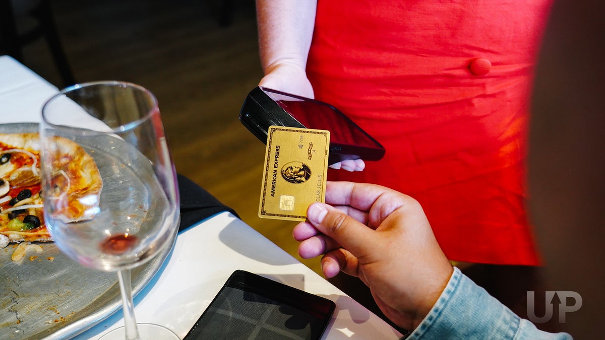 Amex Gold Card Tap To Pay Restaurant Upgraded Points LLC 2