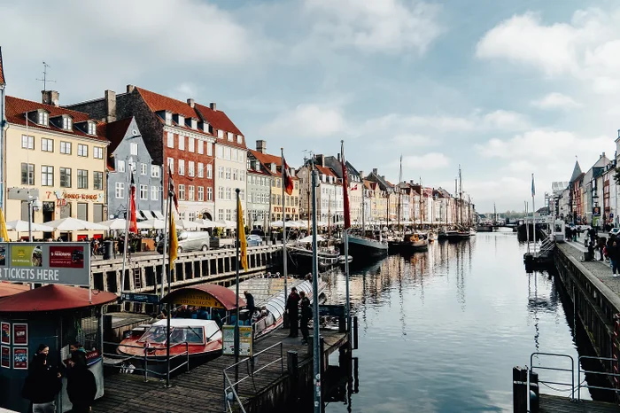 Denmark Autumn in Copenhagen.