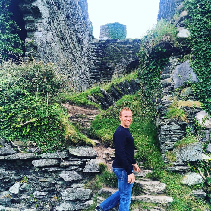 Aer Lingus A321neo business class Ireland wouldn't be complete without exploring some old castles - Ballycarbery