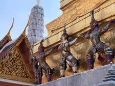 The Grand Palace in Bangkok, Thailand.