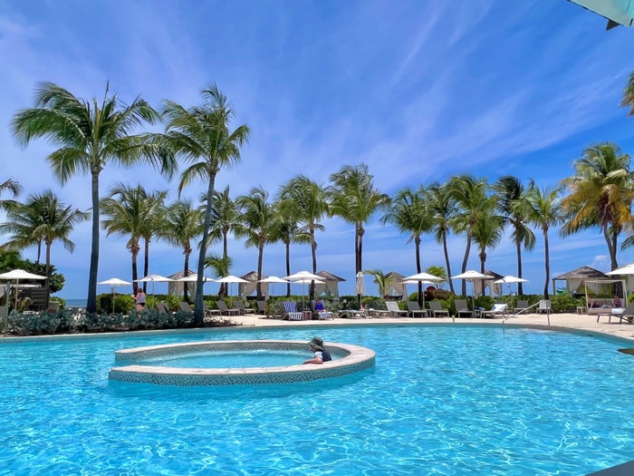Big pool at Hyatt Puerto Rico Big pool at Hyatt Puerto Rico