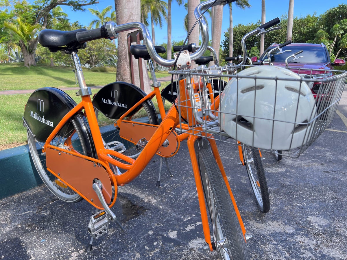 Bikes at Malliouhana