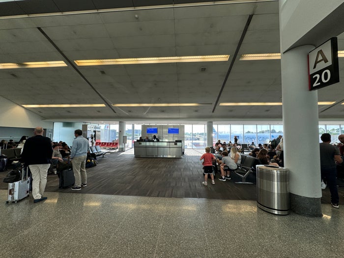 Boarding gate PHL AA Boarding gate PHL AA