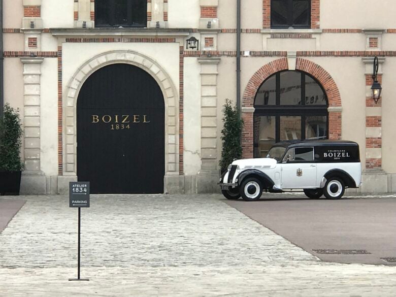 Boizel Champagne House in Epernay, France