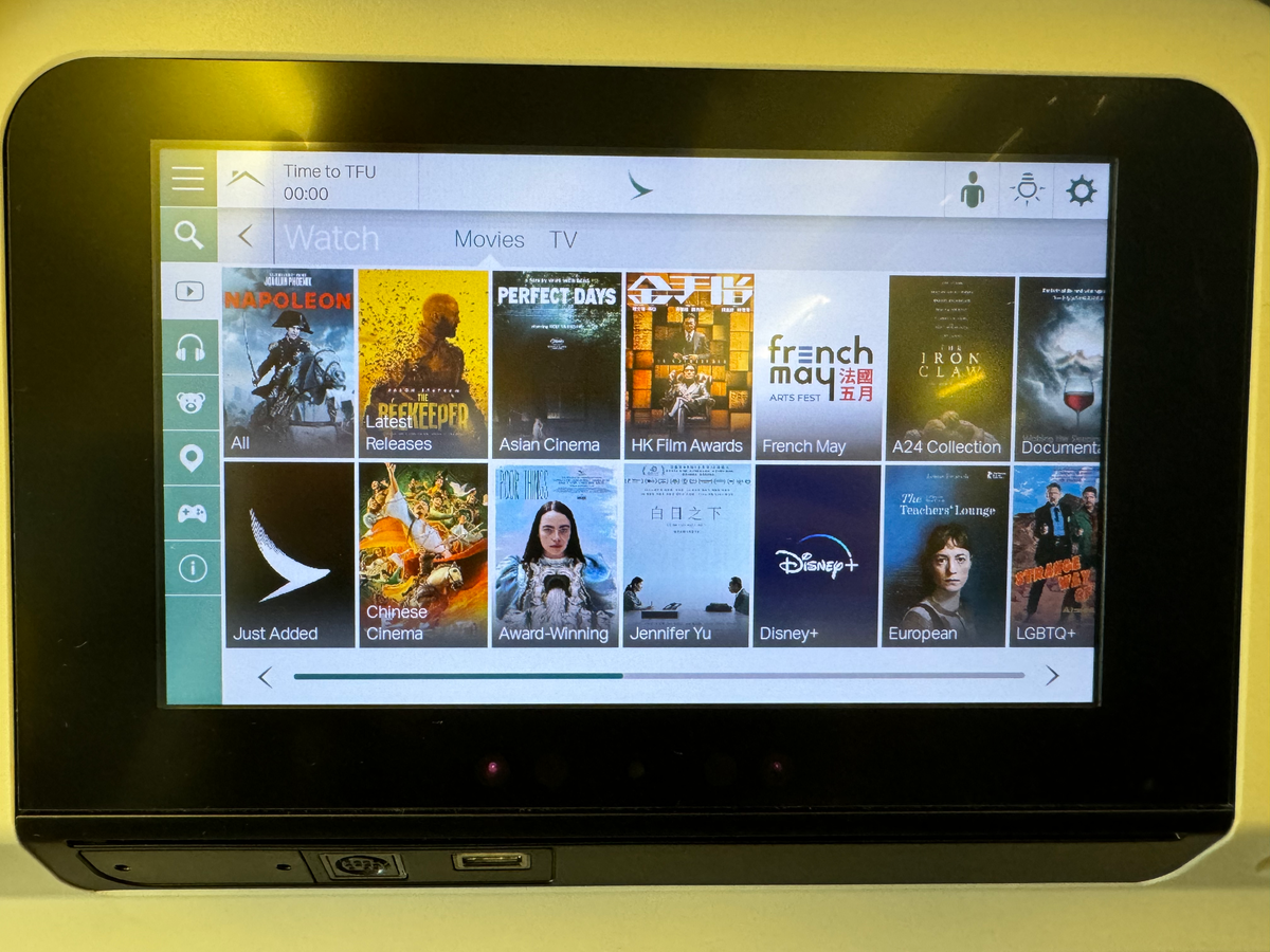 Cathay Pacific A330 300 movies