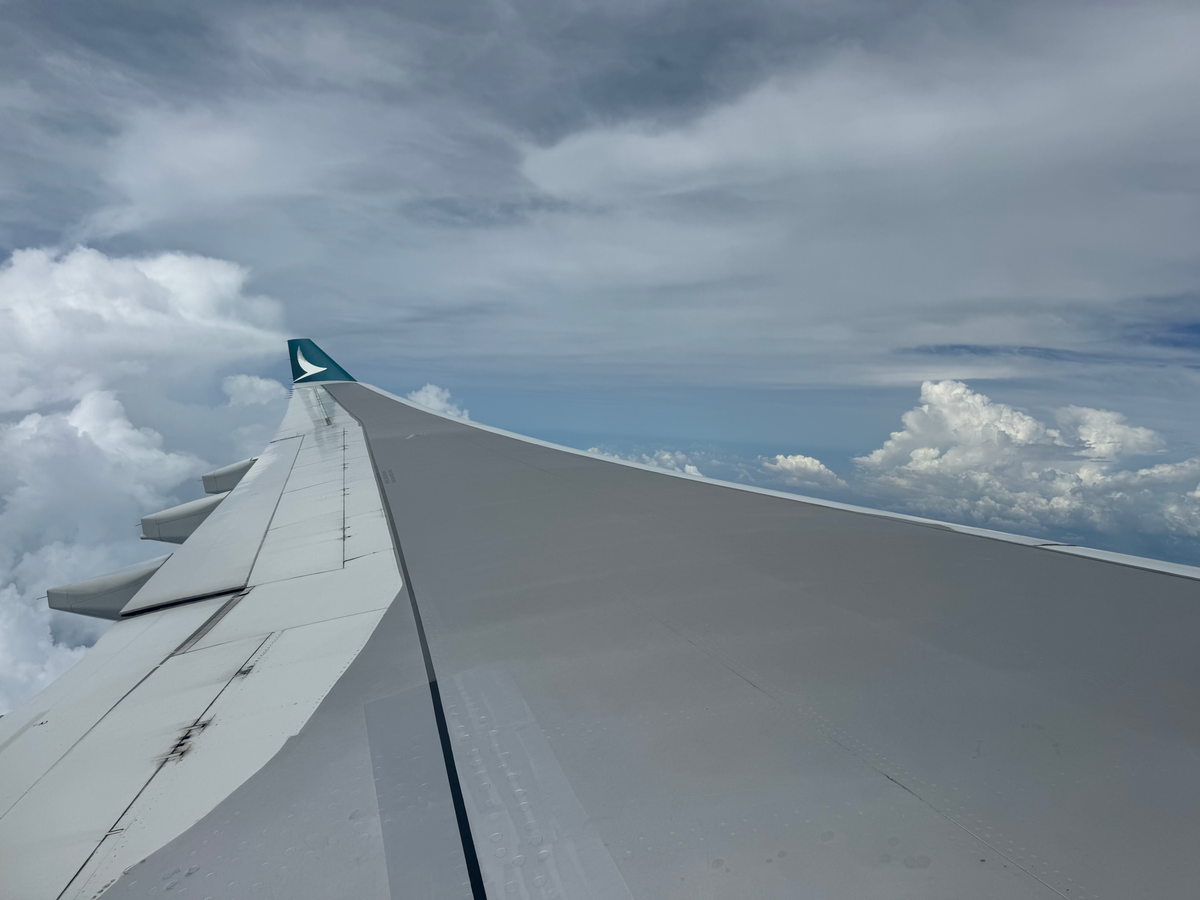 Cathay Pacific A330 300 wingtip