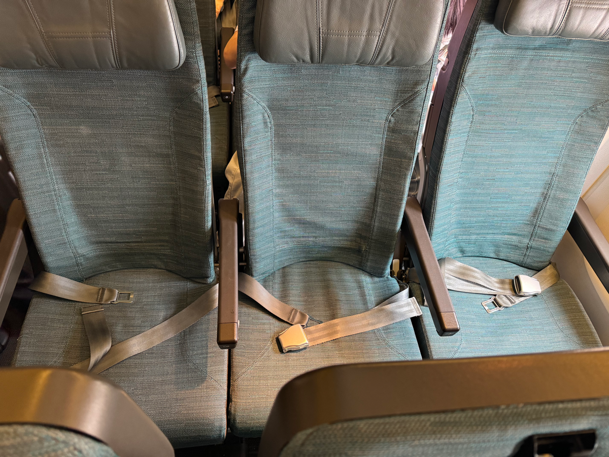 Cathay Pacific B777 300 economy seats