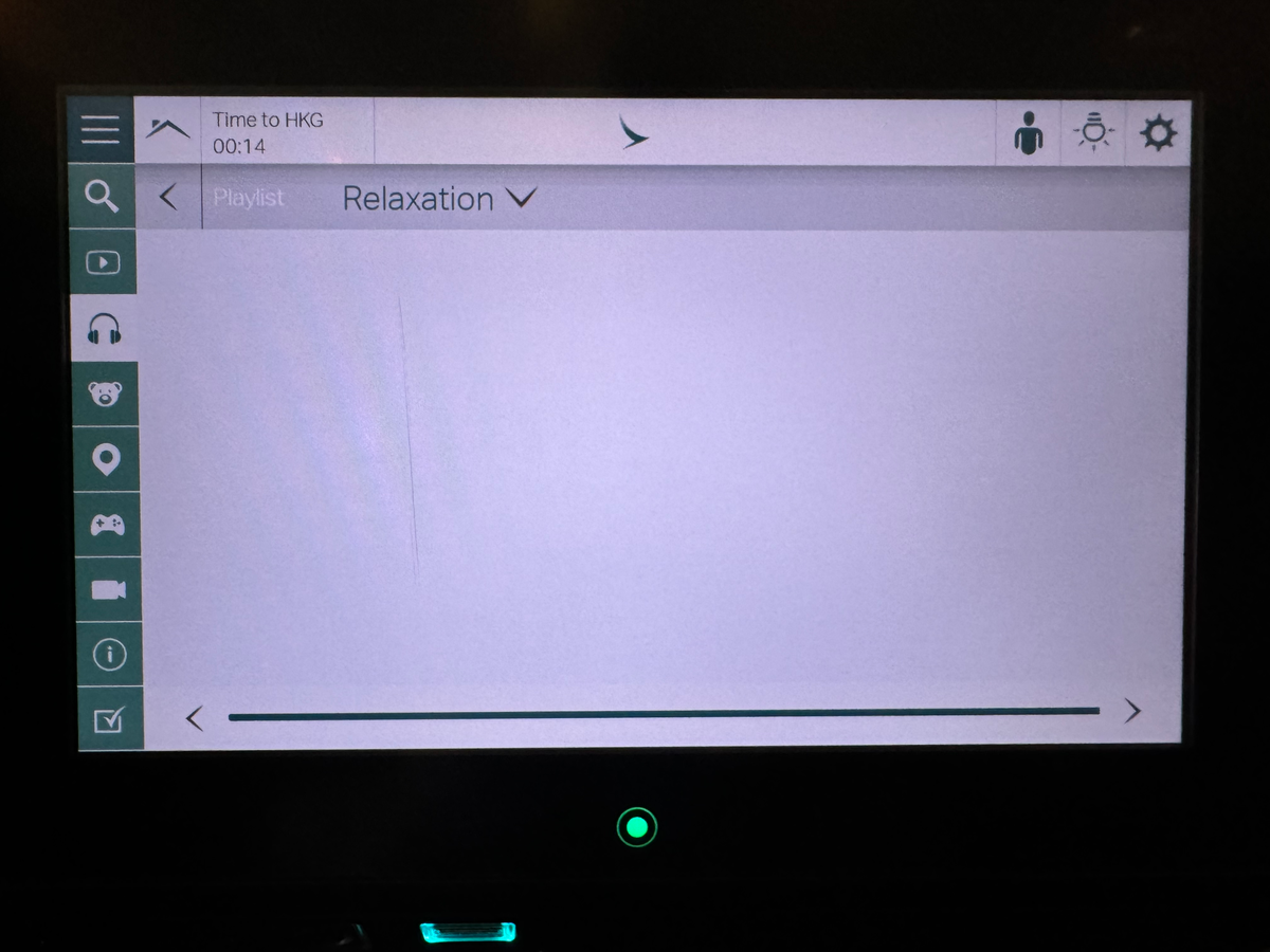Cathay Pacific B777 300 relaxation playlist