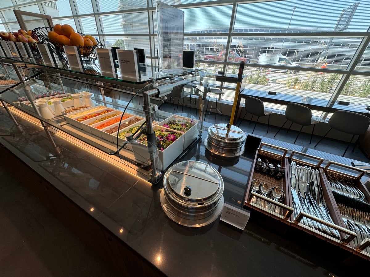 Centurion Lounge DCA Soups