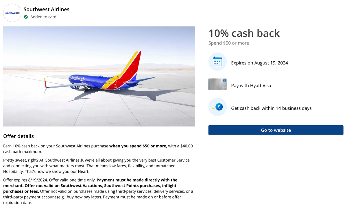 Chase Offer Southwest Airlines July 2024