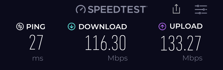 Coral Premium Departure Lounge HKT Speedtest