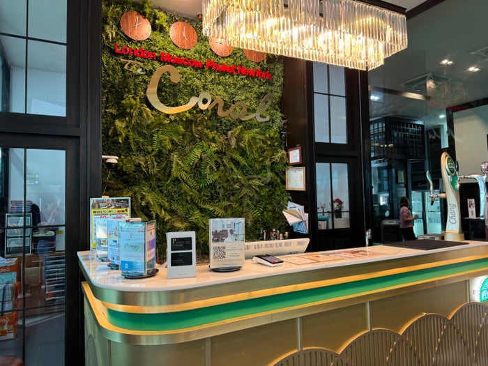 Coral Premium Departure Lounge HKT check in area Coral Premium Departure Lounge HKT check in area