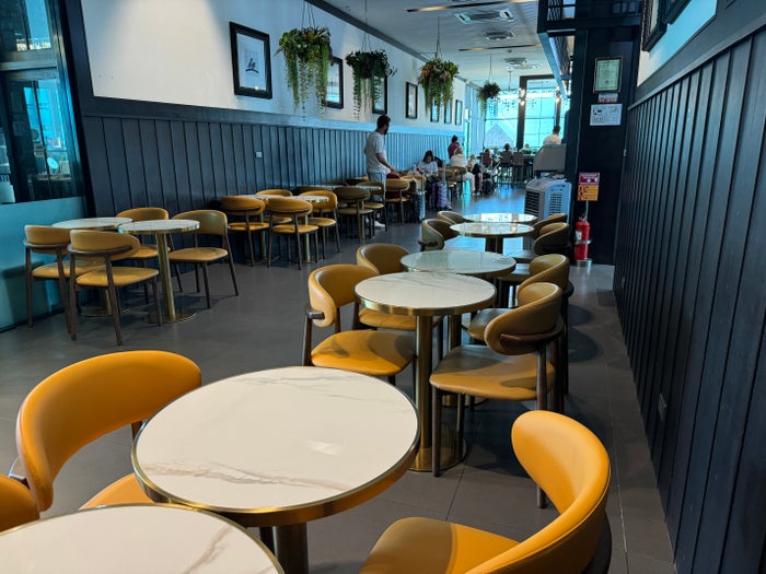 Coral Premium Departure Lounge HKT entrance view Coral Premium Departure Lounge HKT entrance view