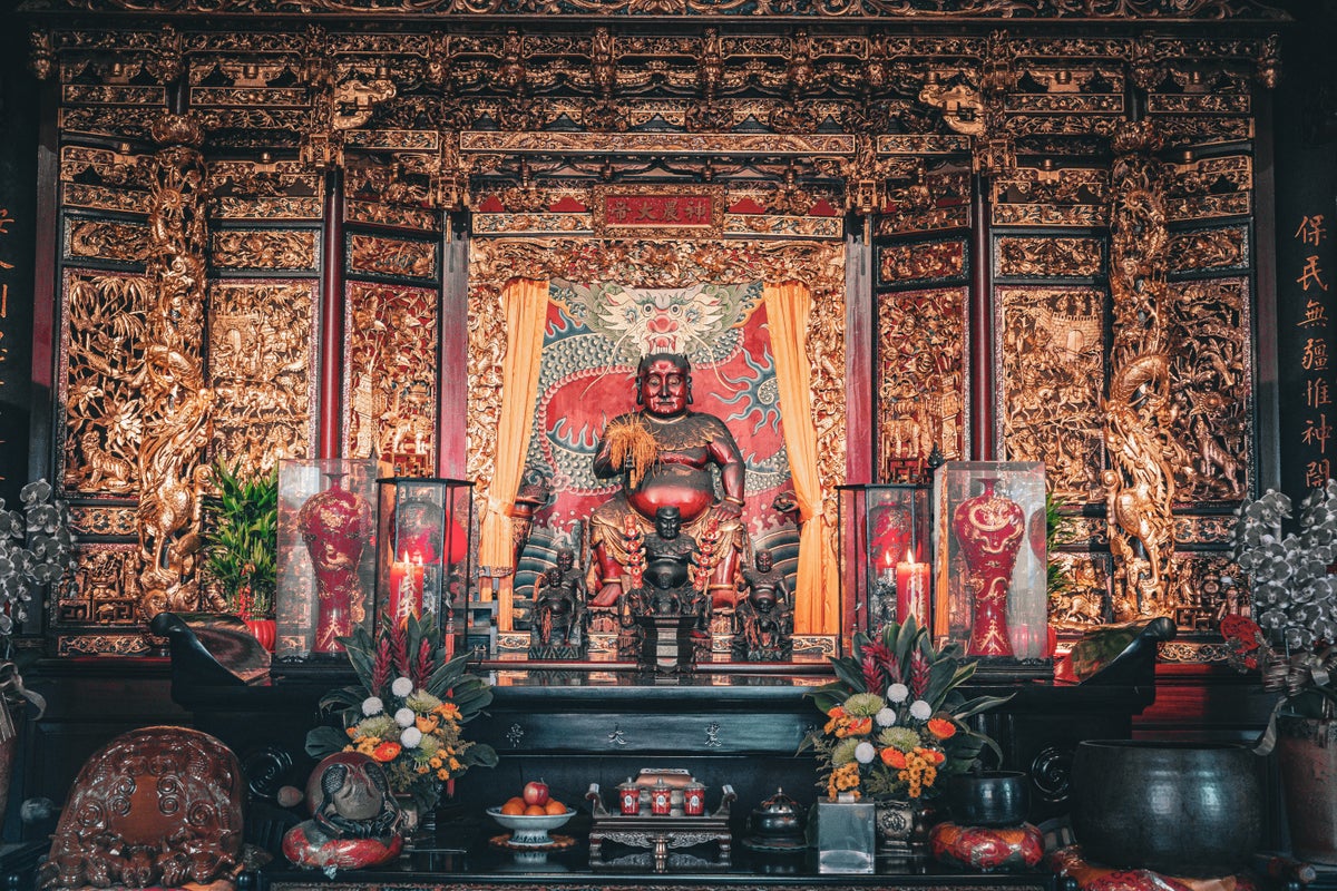 Dalongdong Baoan Temple Taipei Taiwan