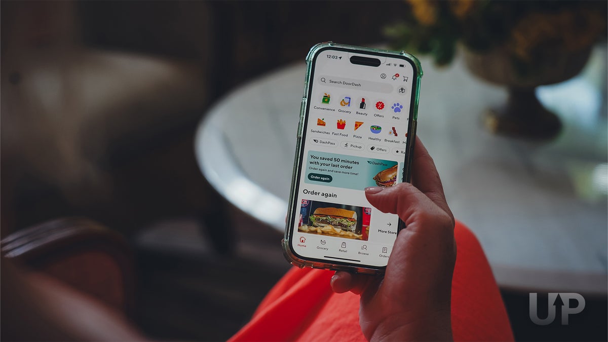 Doordash App Home Screen Upgraded Points LLC 2