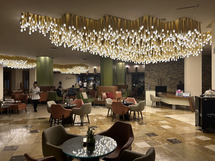Dreams Onyx lobby Dreams Onyx lobby