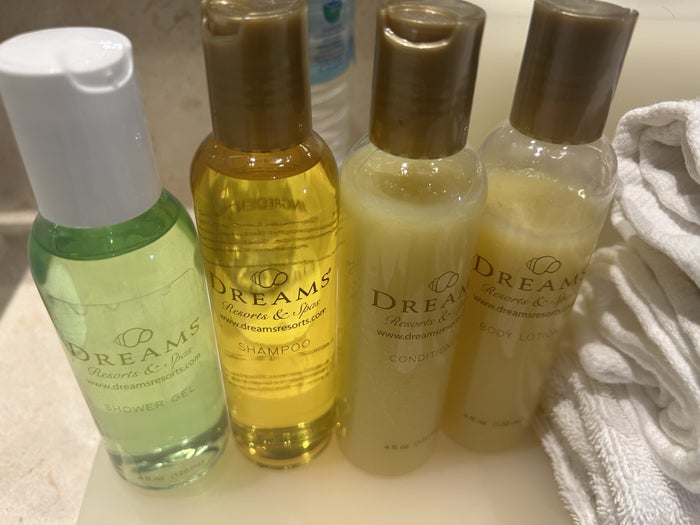 Dreams Onyx bath amenities Dreams Onyx bath amenities