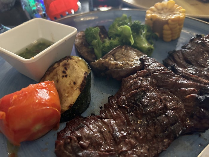 Dreams Onyx Bluewater steakhouse skirt steak Dreams Onyx Bluewater steakhouse skirt steak