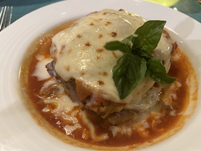 Dreams Onyx Capers lasagne Dreams Onyx Capers lasagne