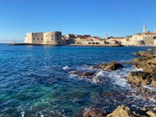 Dubrovnik, Croatia, as seen from the water.