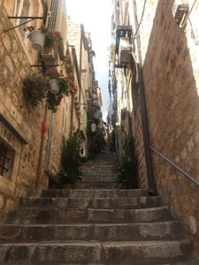 Exploring the streets of Old Town, Dubrovnik, Croatia
