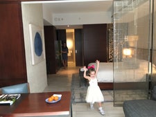 Enjoying an upgrade at the Park Hyatt New York